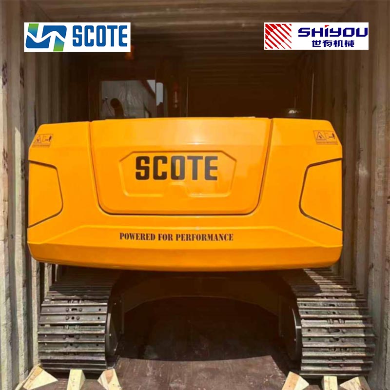 SCOTE ST80 PRO 8-Ton Crawler Excavator Powered by Kubota V2607-T Engine 42.4kw Bucket Capacity 0.3m³