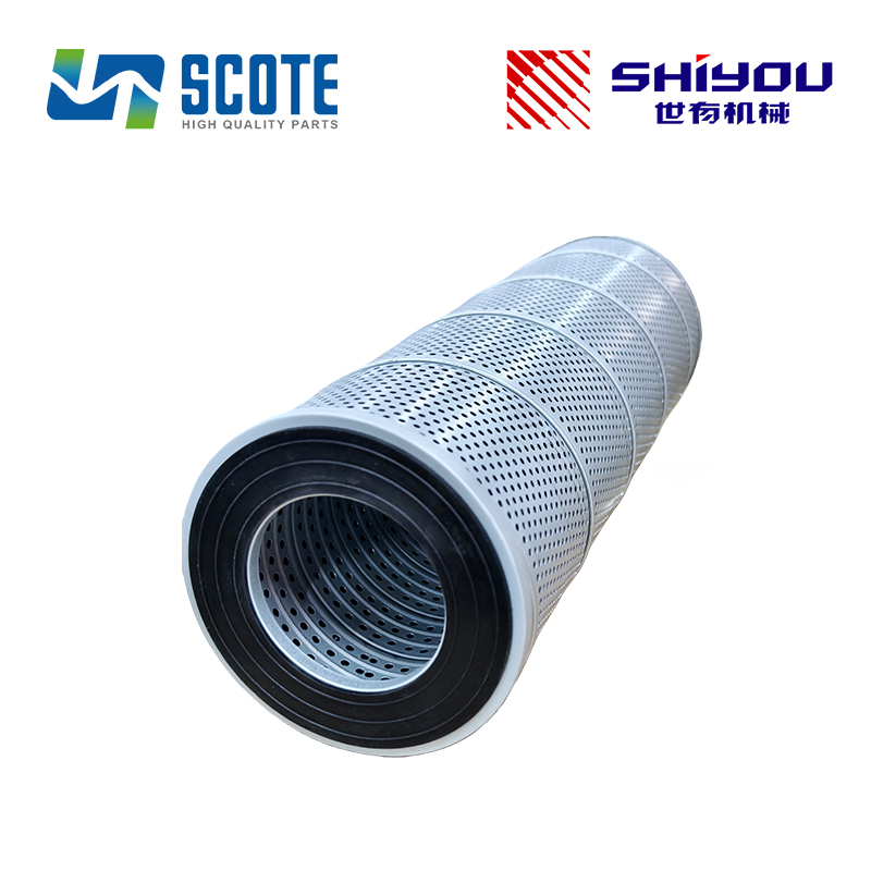 SCOTE TLX368K 8530-0503201 H42170 FLA Genuine Return Oil Filter Hydraulic Filter Element OD150mm ID85mm H450mm for Excavator STRONG GC208 GC218 YUCHAI YC55 YC60 YC85-8