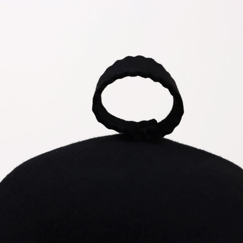Merino Wool Felt Sauna Hat, Luxury Soft Reusable Eco-Friendly Shower Hat with Custom Logo