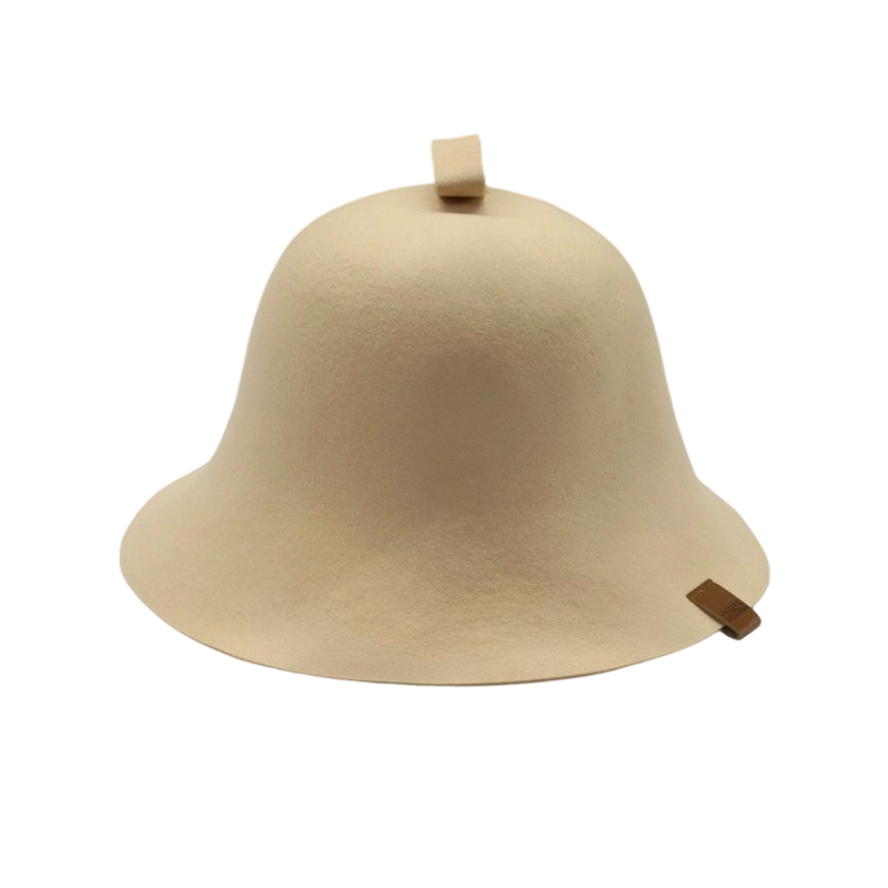 Merino Wool Thermal Hat Use in Sauna, Spa, Camping, or As Winter Beanie