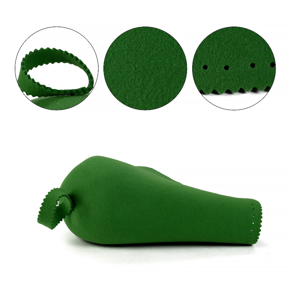 Custom Logo Merino Wool Felt Sauna Hat Soft Reusable Skin Friendly Bath Shower Hat