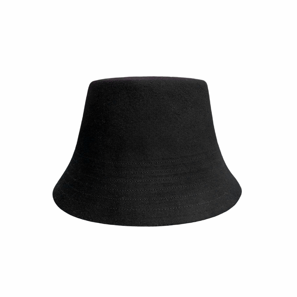 100% Australian Wool Sauna Bucket Hat | Heat-Resistant Headwear for Sauna Room | Adjustable Size