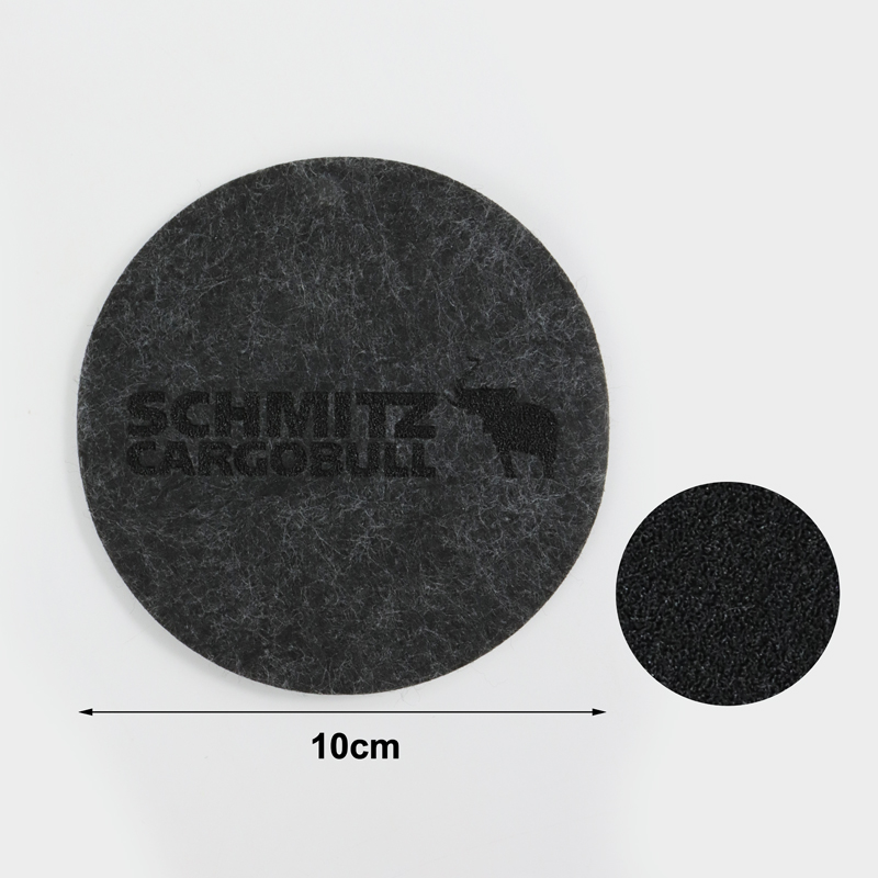 Eco-friendly Polyester Material Felt Placemat with Different Shape and Drink Felt Coaster