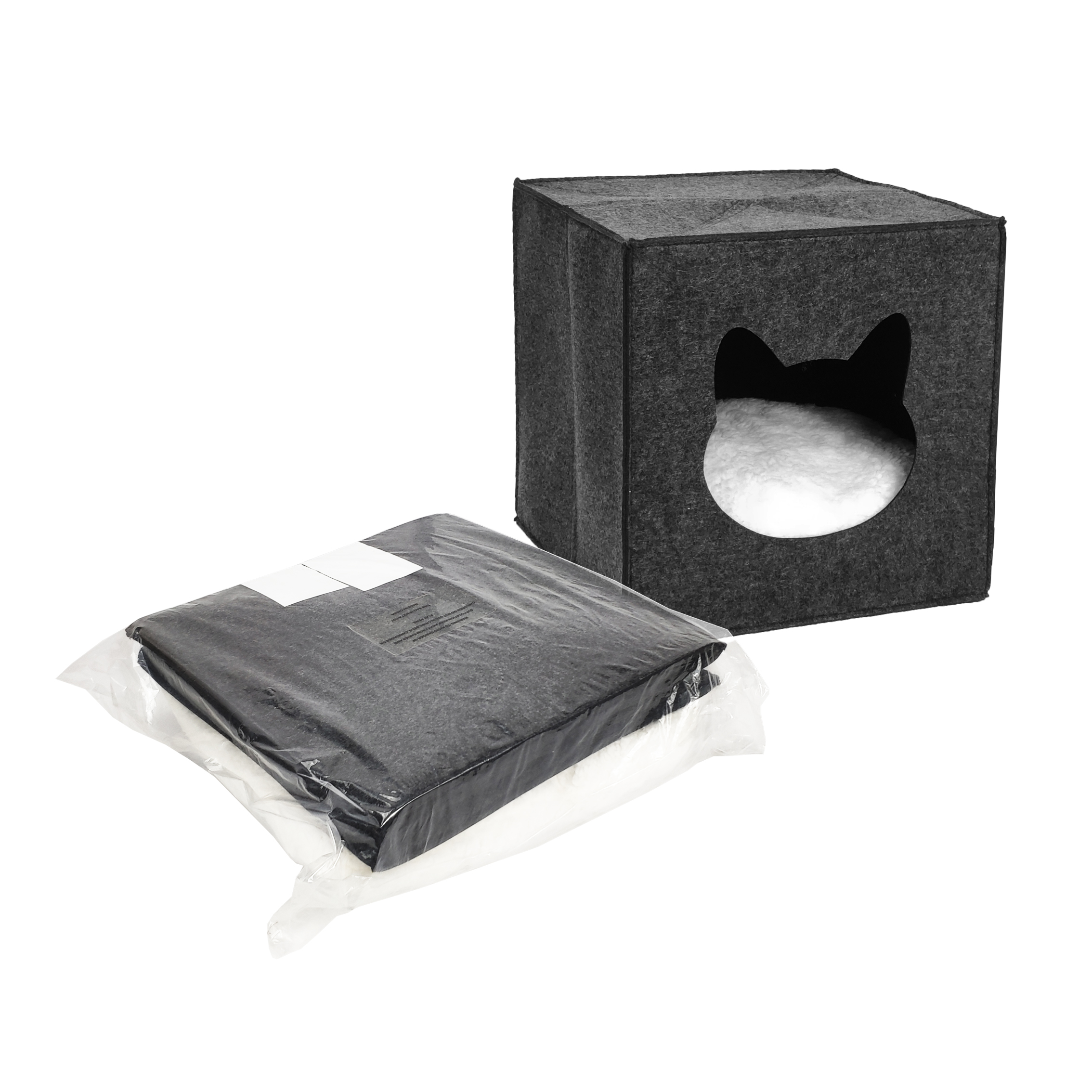 Manufacturer Wholesale Felt Cloth Warm Foldable Detachable Indoor Luxury Comfortable Pet Dog Cat House