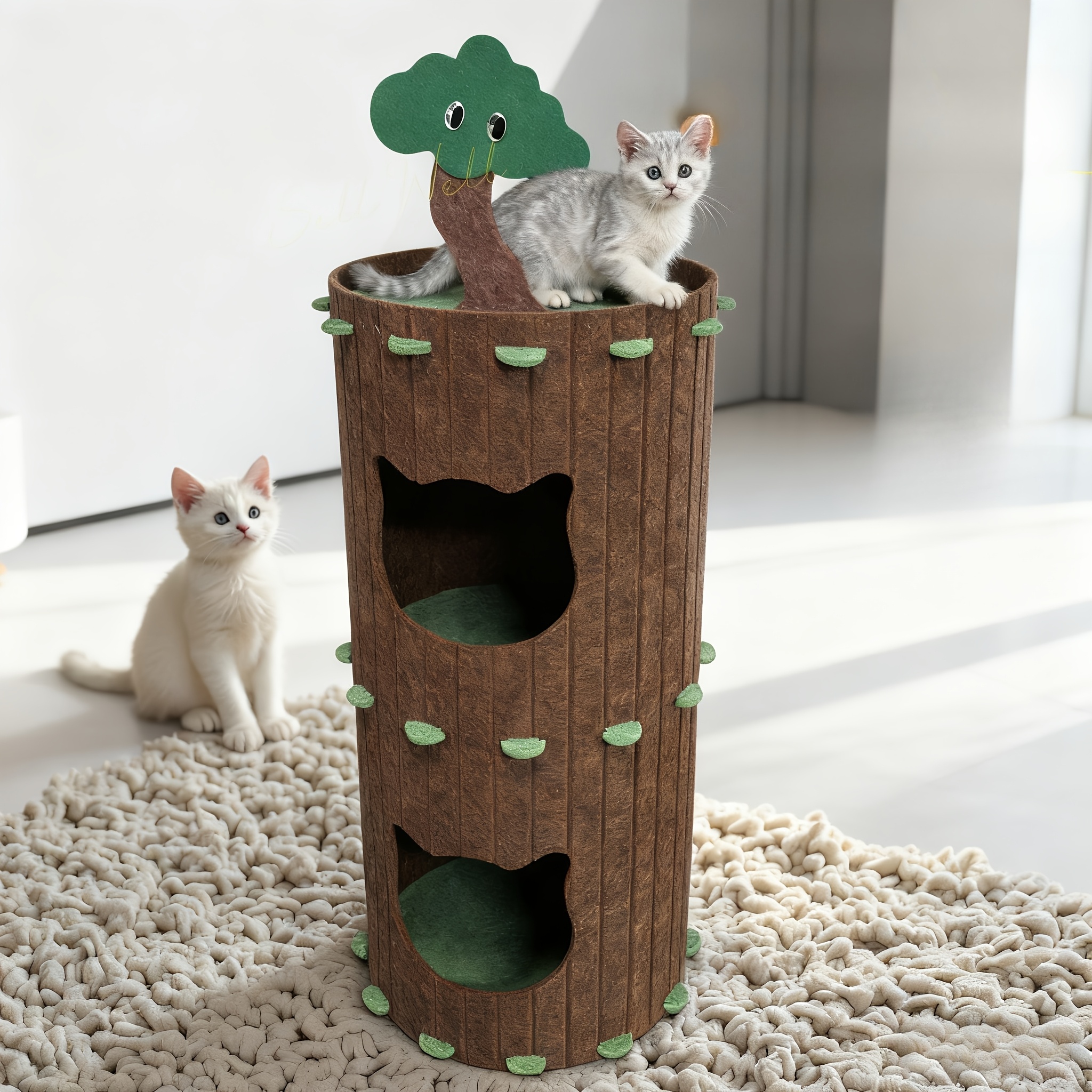 Acoustic Felt Feline Sanctuary