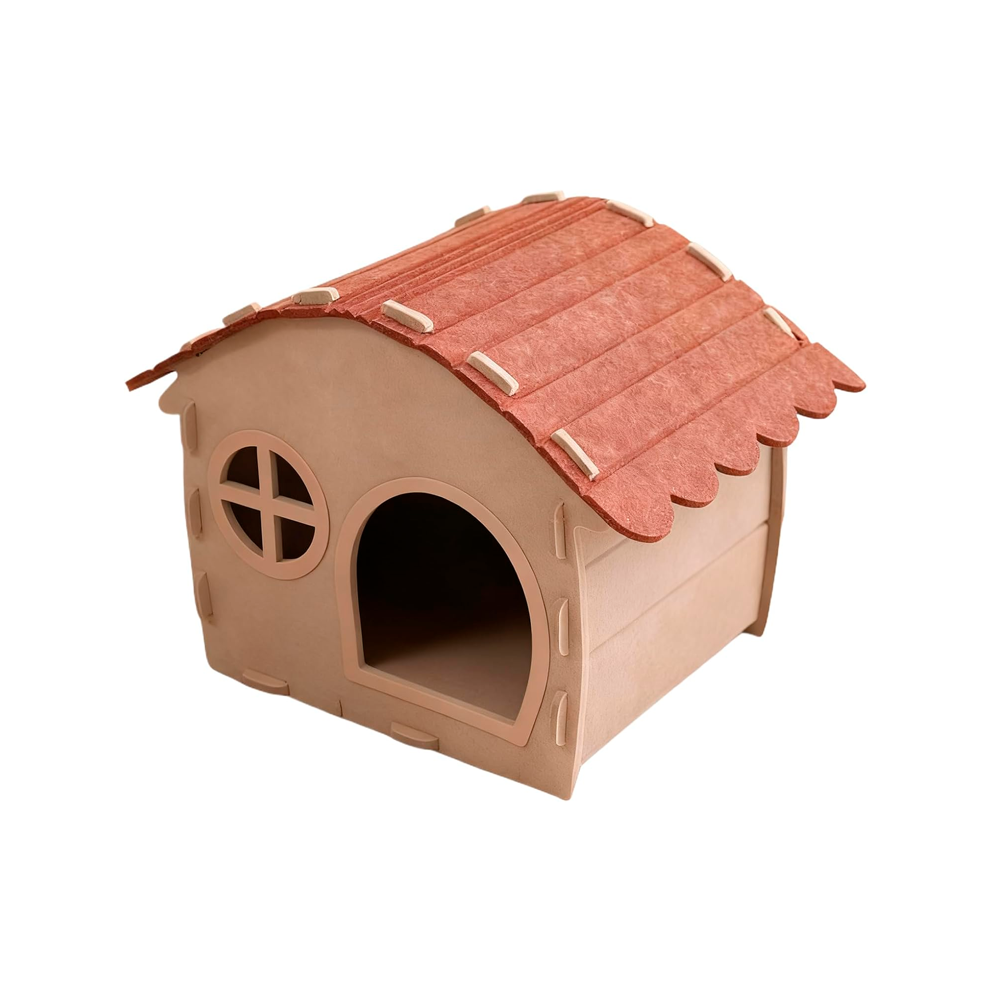 Scratch-Proof Cat Hideaway | Large Foldable Felt Cave Bed for Kittens & Multi-Cats