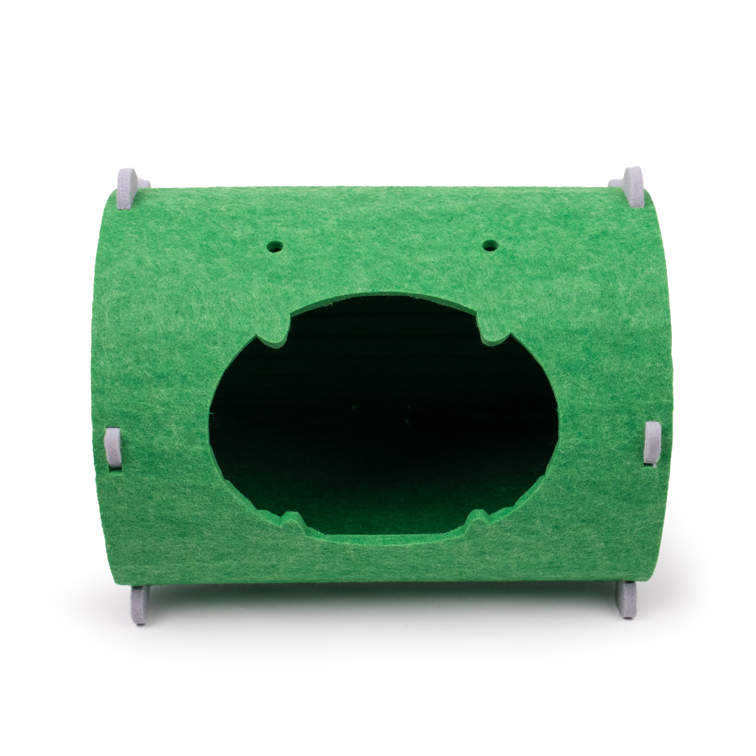Foldable Cat Cave Bed – Premium Polyester Felt, Soundproof Enclosed Hideaway for Kittens & Adult Cats