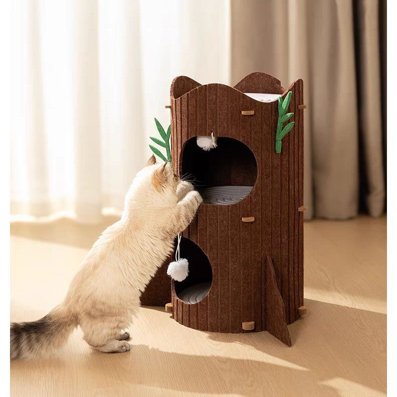 The Emotional Bridge: How Acoustic Felt Cat Beds Strengthen the Human-Feline Bond