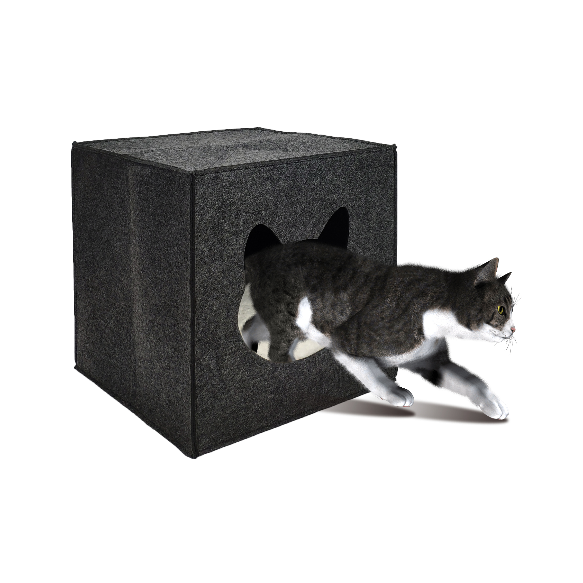 Manufacturer Wholesale Felt Cloth Warm Foldable Detachable Indoor Luxury Comfortable Pet Dog Cat House