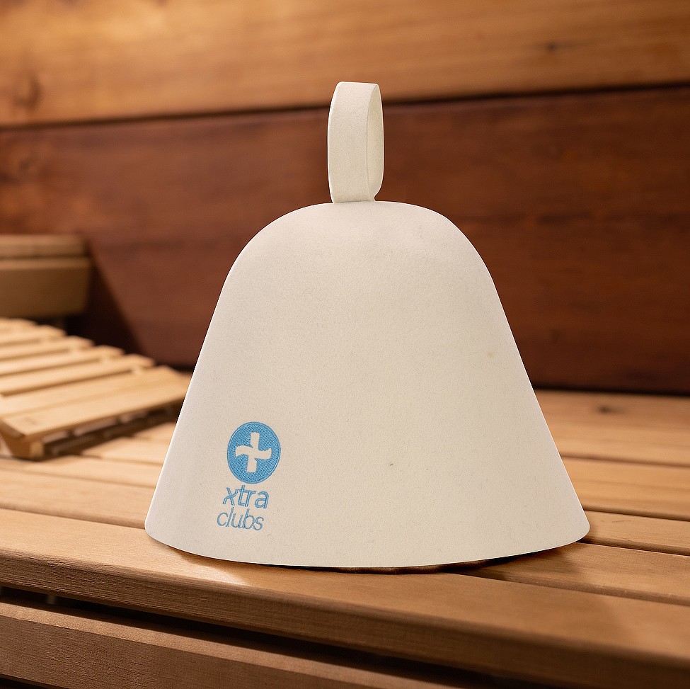 Custom Logo Eco-Friendly 100% Merino Wool Felt Sauna Hat