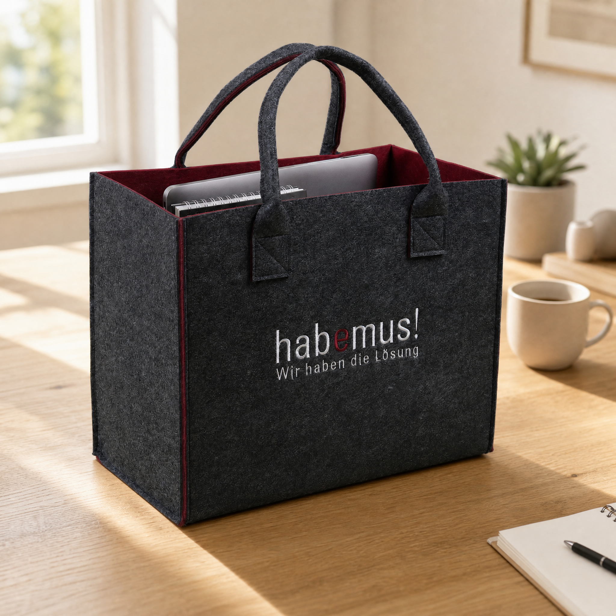 Felt Handbag Side Structure