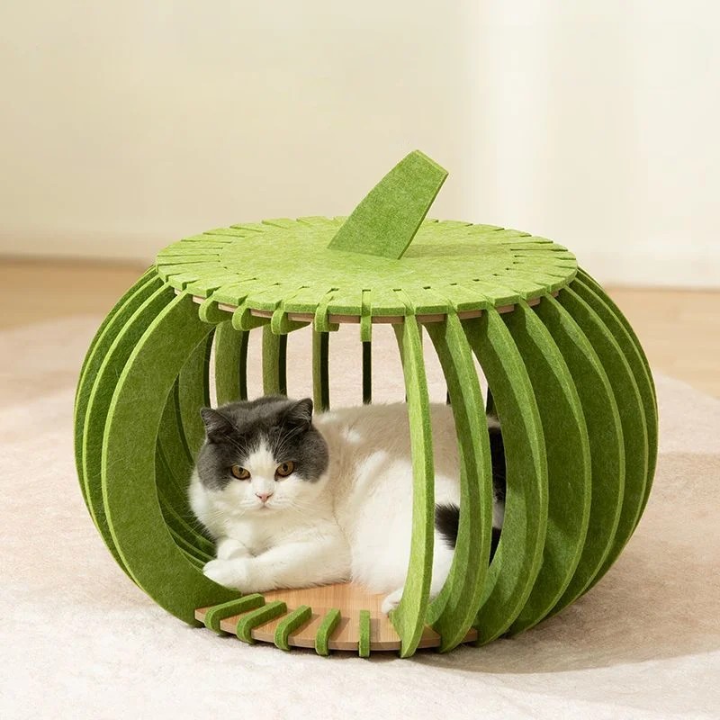 The Journey of Quality: From Premium rPET Fibers to the Ultimate Acoustic Felt Cat Bed