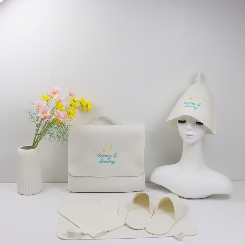 Wool Felt Sauna Hat