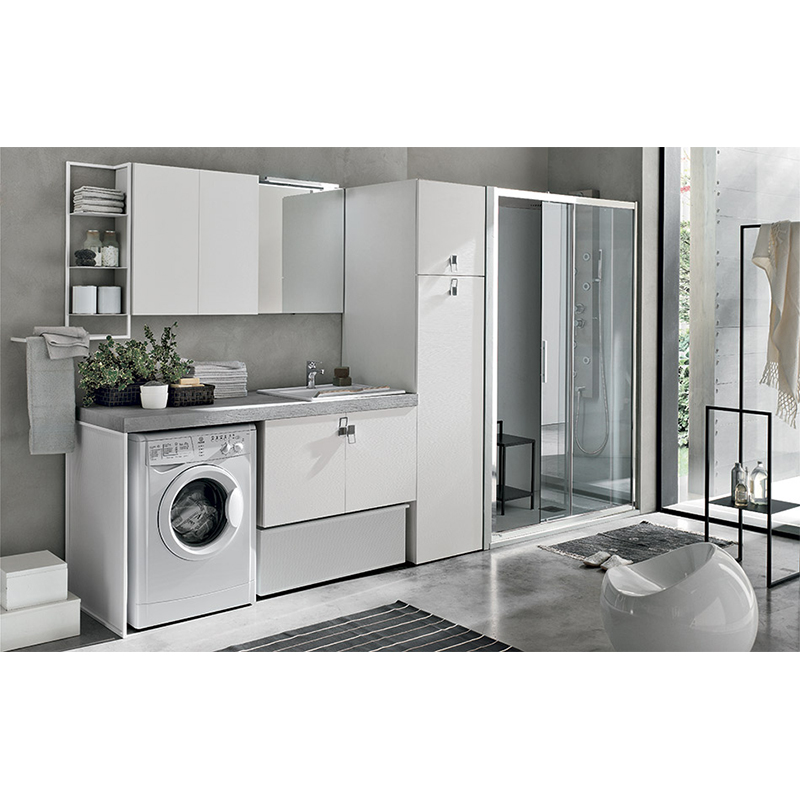 Waterproof Tilt Out Laundry Cabinet Wall Unit Cabi