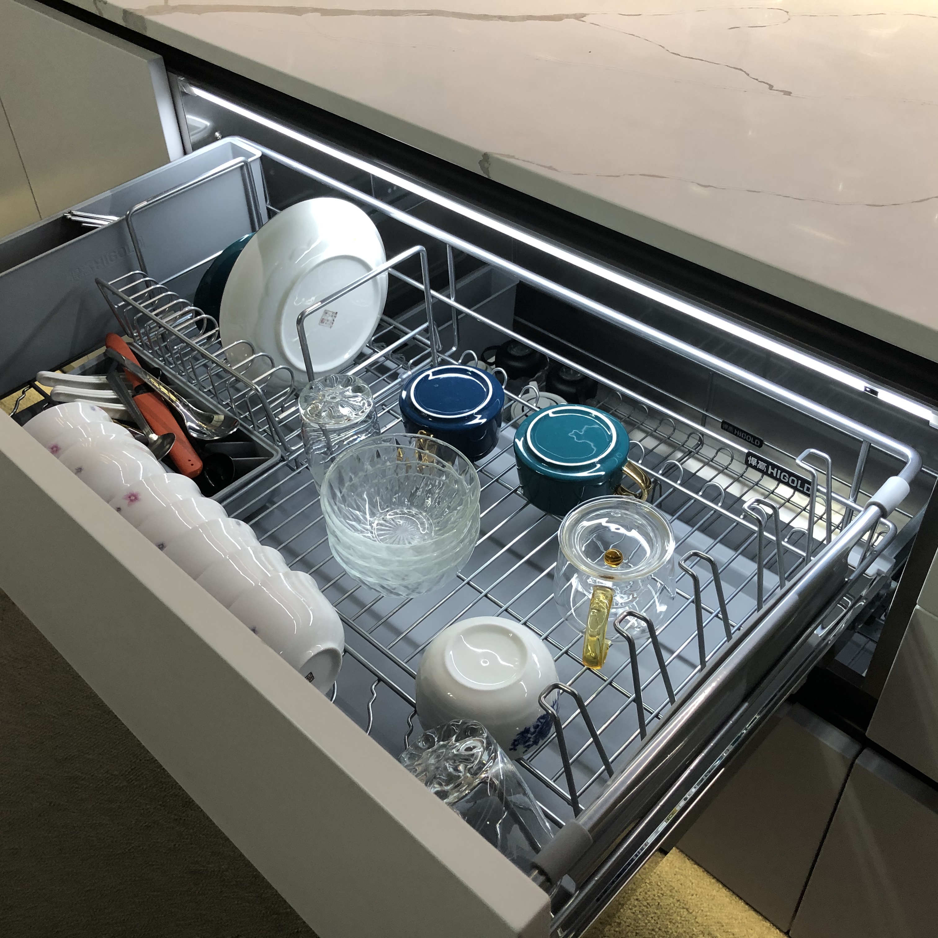 Customized for Outdoor Kitchen with BBQ #304 Stainless Steel Kitchen Cabinets