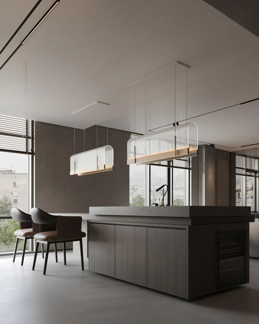 Eco Conscious Stainless Steel Kitchen Cabinet Design