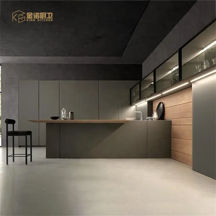 Hot sales modern design 304 stainless steel kitchen cabinet for house use