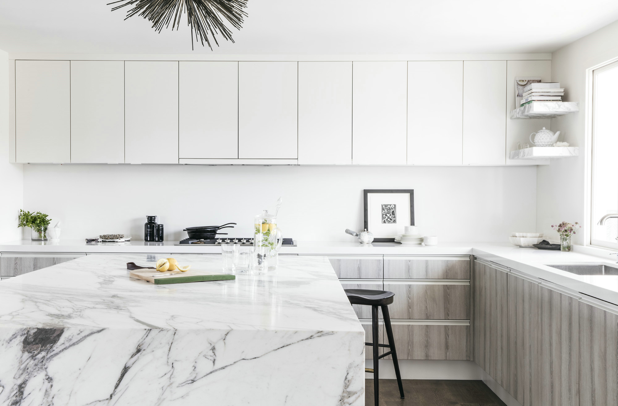 Latest Modern Kitchen Designs 2023 Custom Made American Modern Stainless Steel Kitchen Cabinets and Bathroom Cabinets