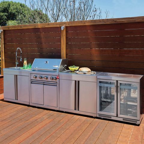Modular Waterproof Anti-rust Outdoor Kitchen Garden Stainless Steel
