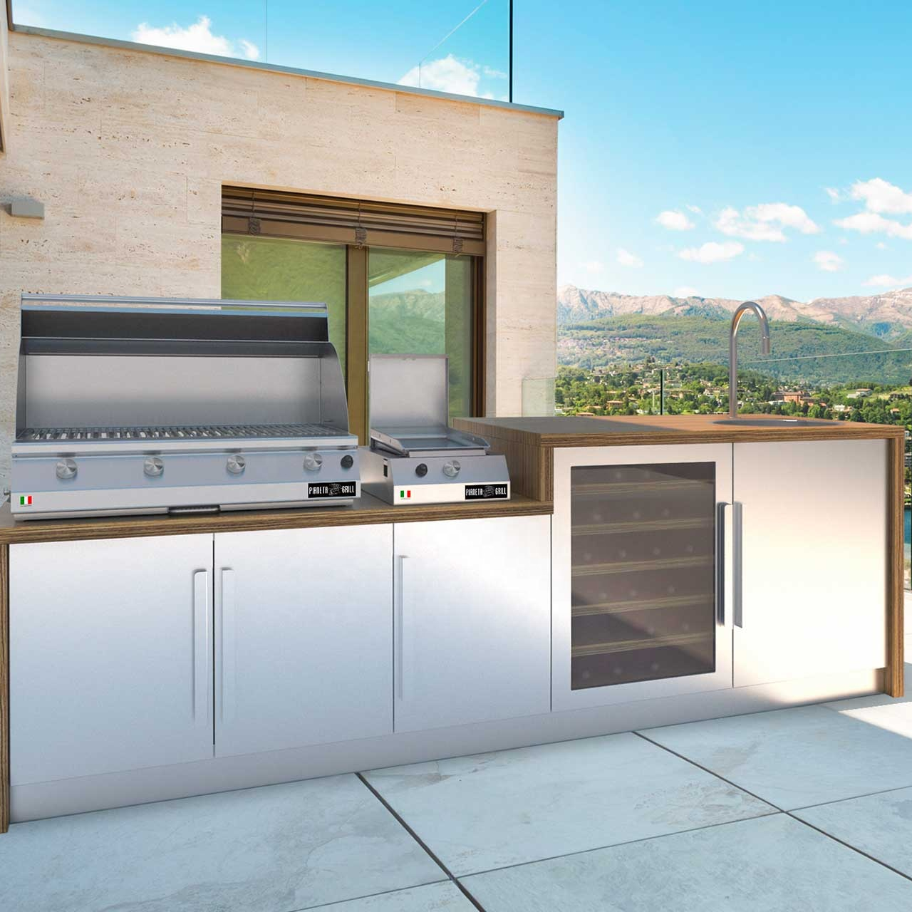 Garden Outdoor Kitchen Outdoor Bbq Kitchen Cabinets Outdoor Kitchen Built in Gas Bbq Grill