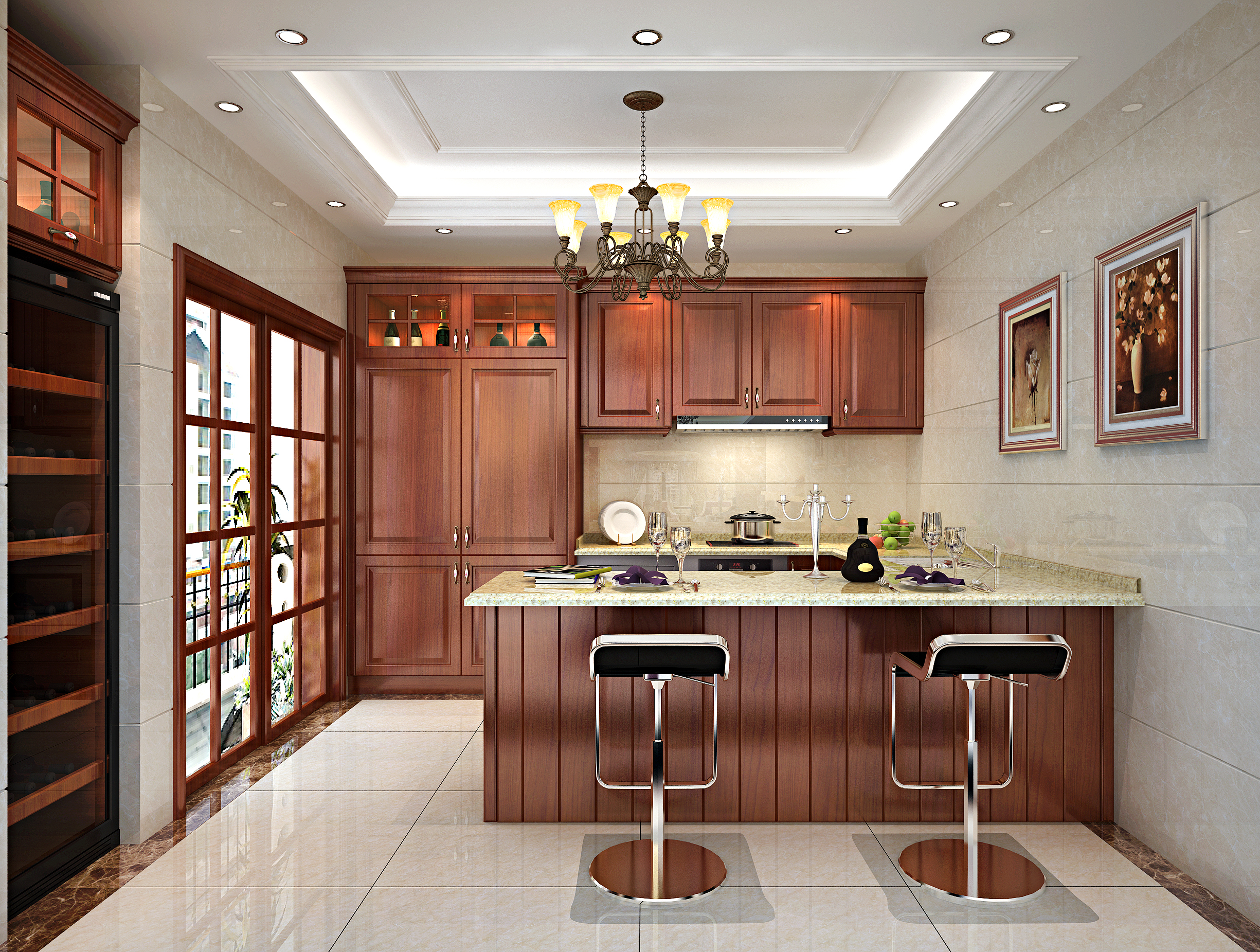High End Contemporary Kitchen Cabinetry