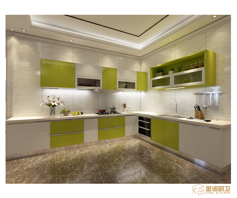 Space-saving Kitchen Cabinet Layout Ideas
