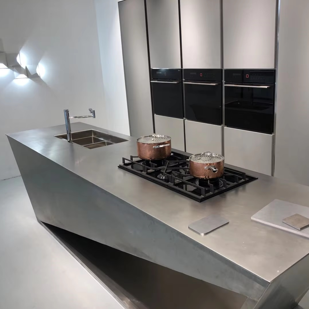 Custom Installation Stainless Steel Kitchen Cabinet