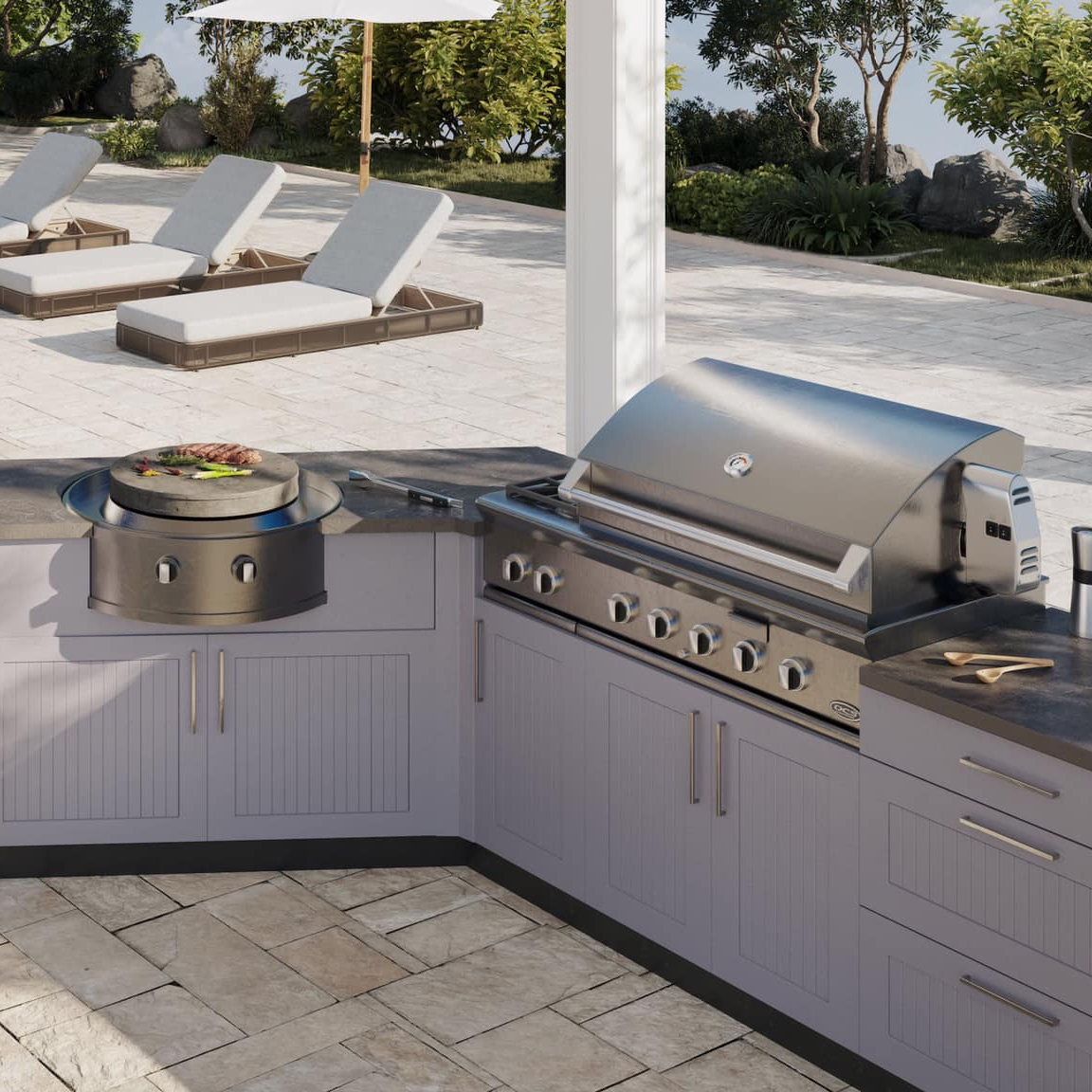 Top Selling Custom Modular Outdoor Kitchen Garden 