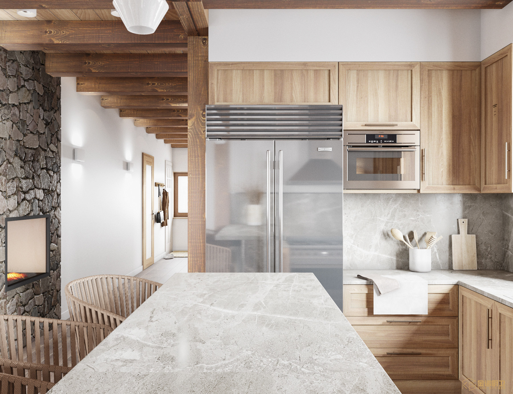 European Style Modular Kitchen Cabinet Ideas