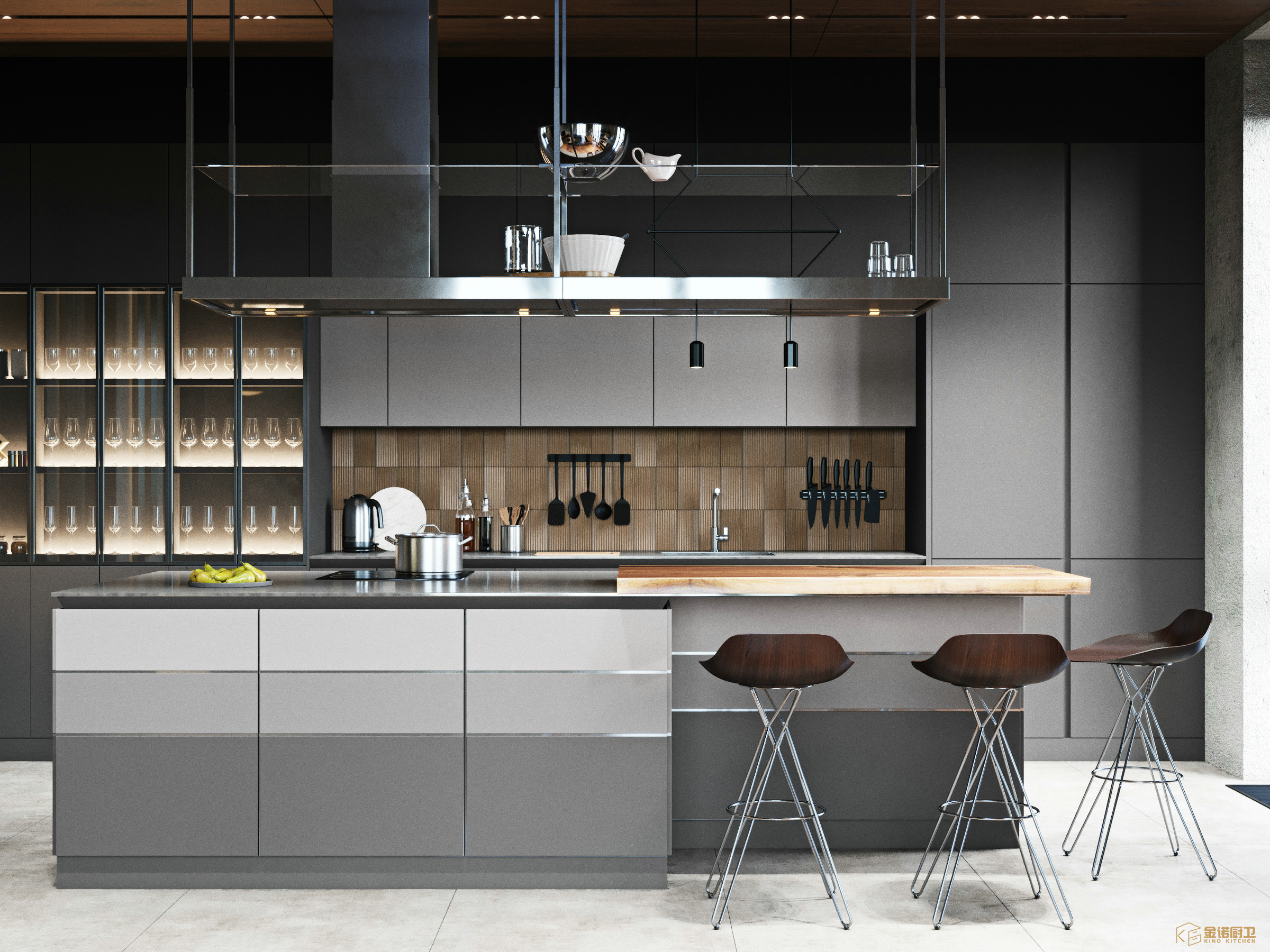 Transitional Kitchen Cabinet Design Concepts
