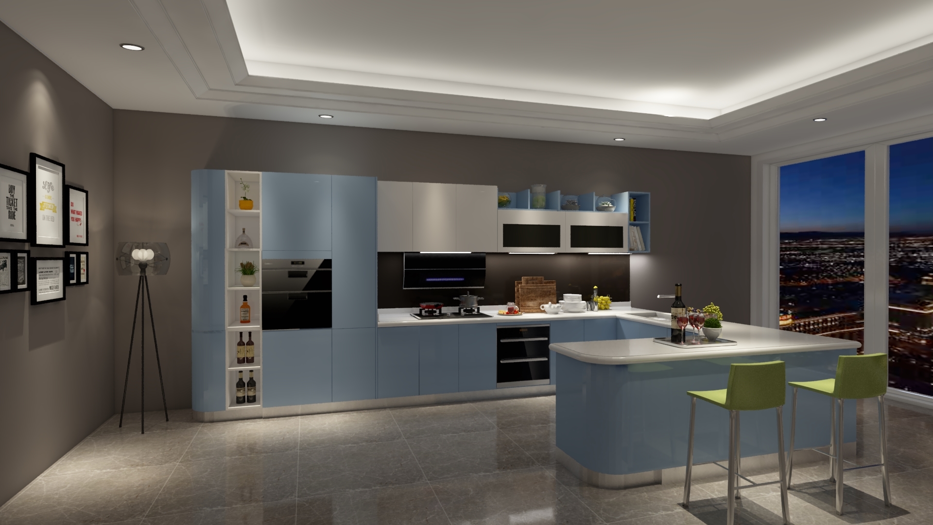 Refined Kitchen Cabinets for Modern Minimalist Homes