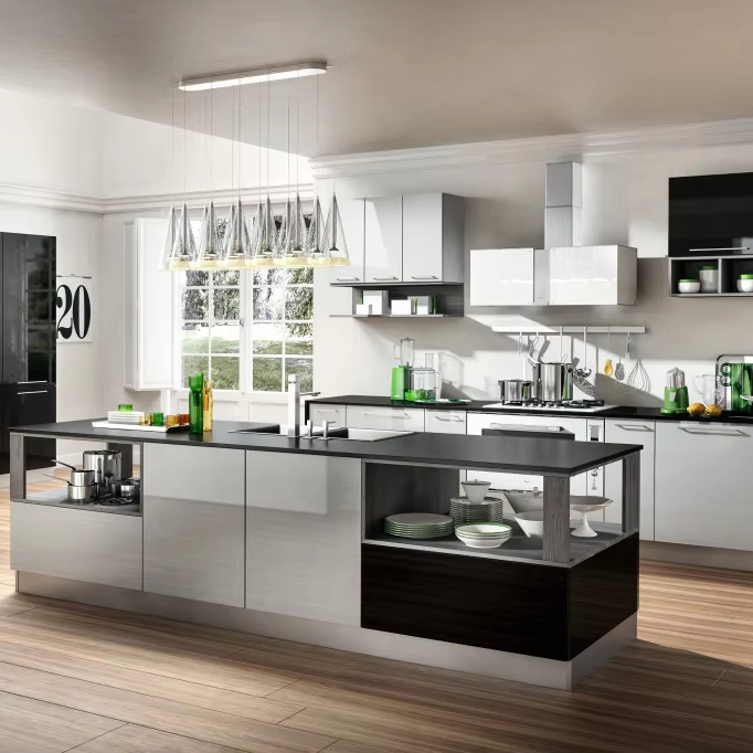 Stainless Steel Appliance Base Cabinet for Under-oven Use