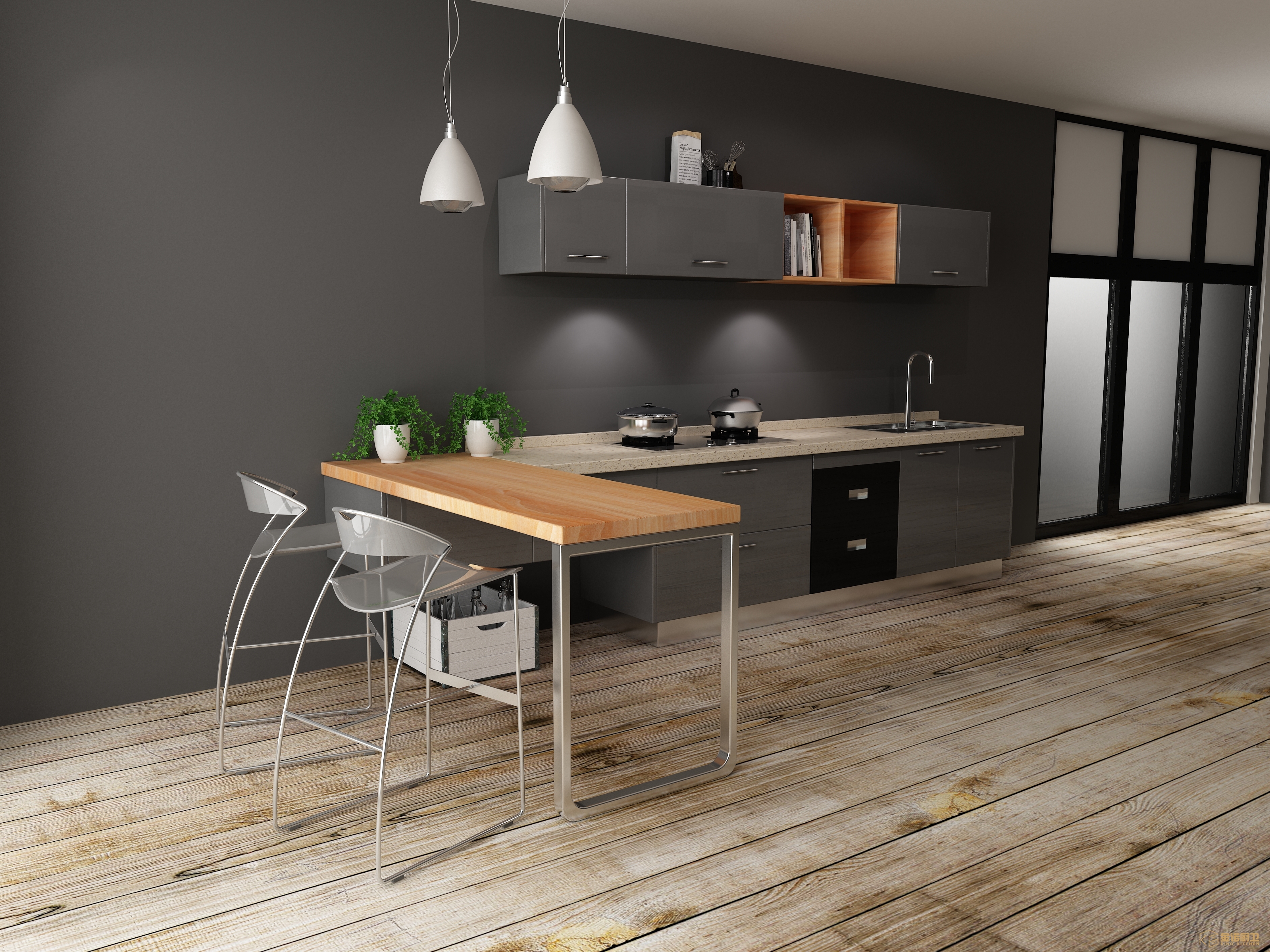 Kitchen Cabinetry for Open Concept Homes