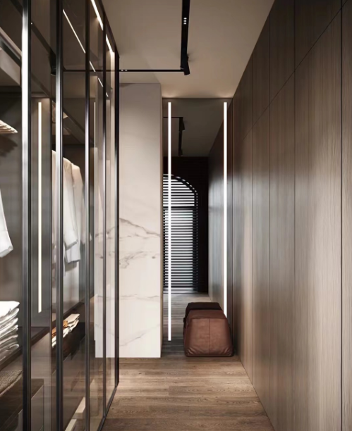 Custom Glass Wardrobe