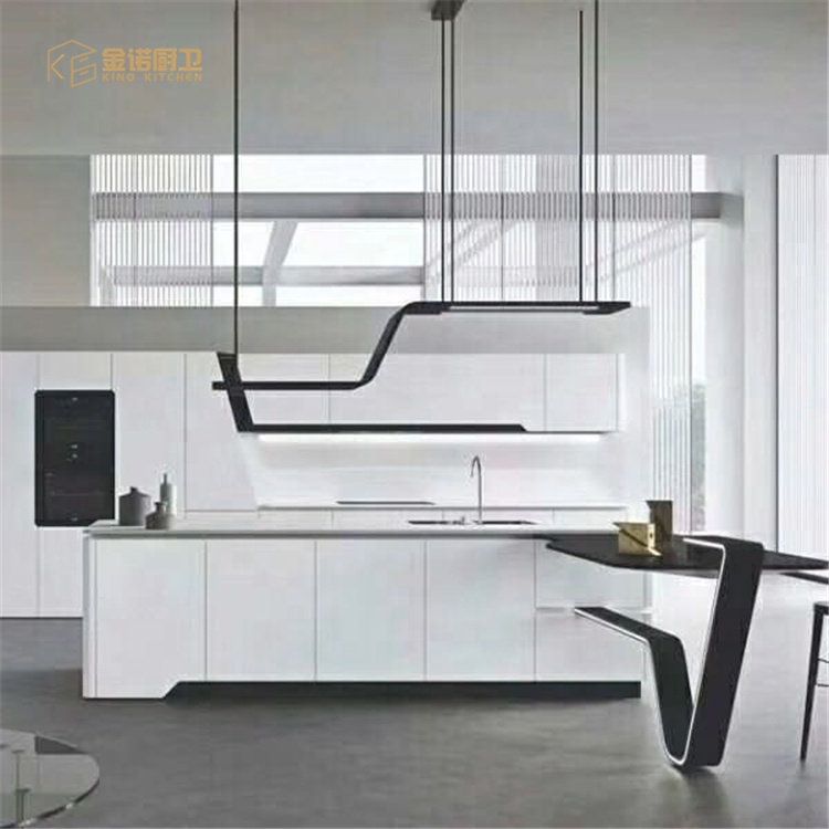 Smart Complete Set Acrylic Cupboards Supplies Custom Wooden Pantry Modern Design Cabinet Kitchen Furniture