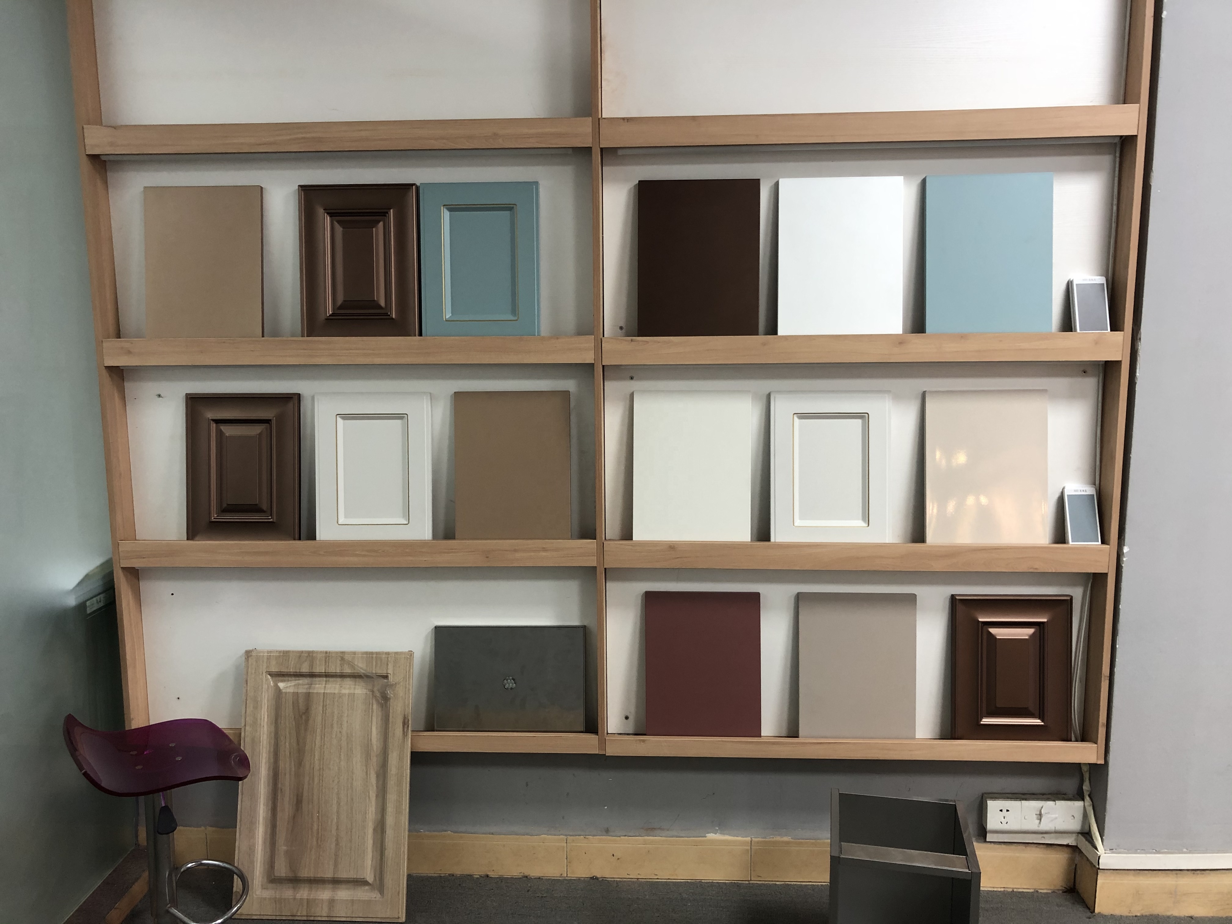 Kino Stainless Steel Kitchen Cabinet Door Panel Sample One Piece for Quality Checking