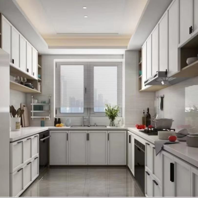 Modern Architectural Stainless Cabinet Design