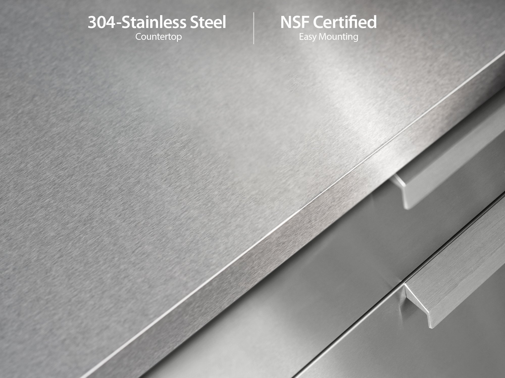 Kino Stainless Steel Outdoor Kitchen Cabinet BBQ Portable Kitchen Outdoor