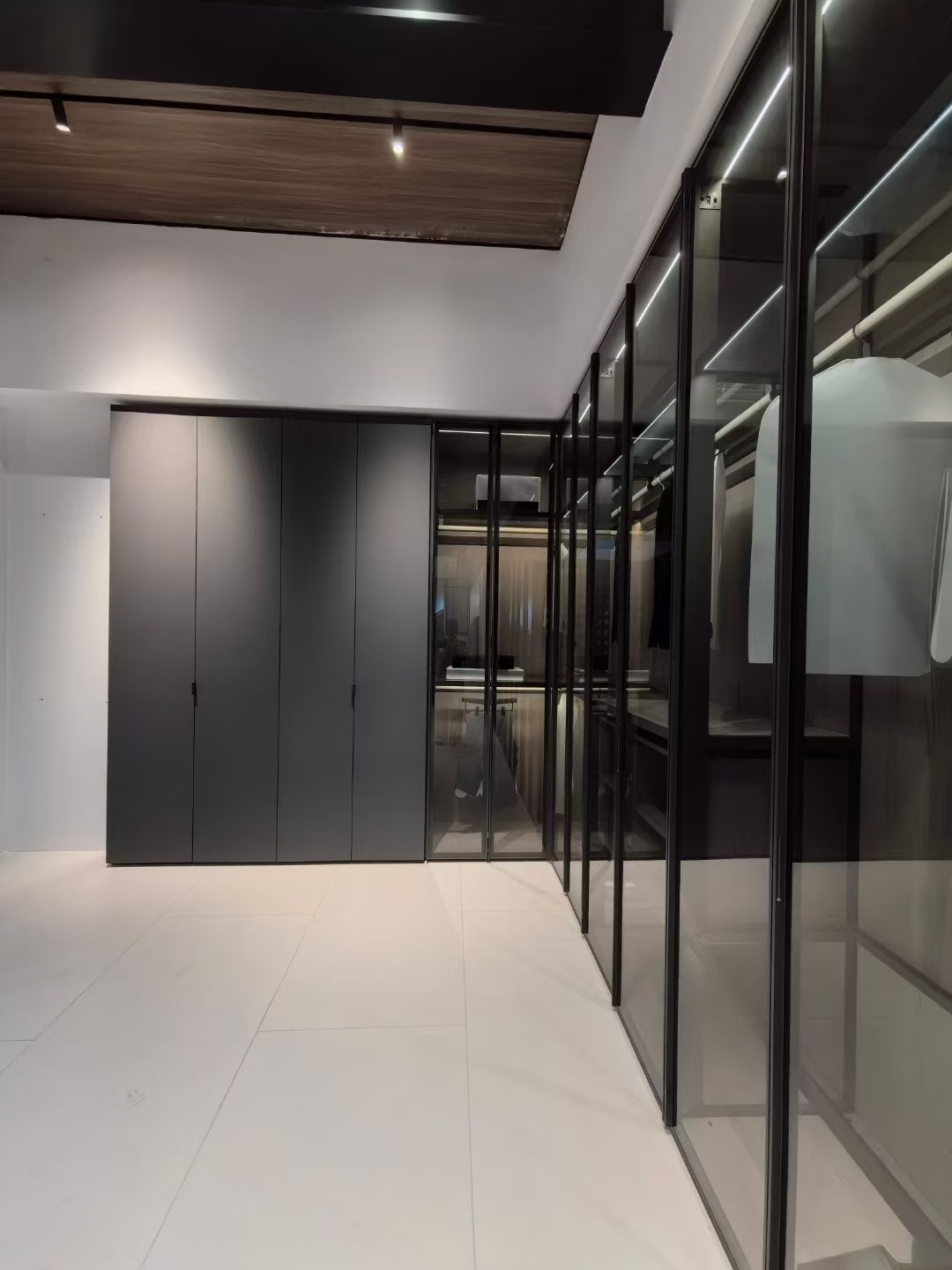 Tall Custom Modern Open Combination Cloth Walk in Closet Bedroom Furniture for Clothes Foldable Metal Cabinet Wardrobes Closet