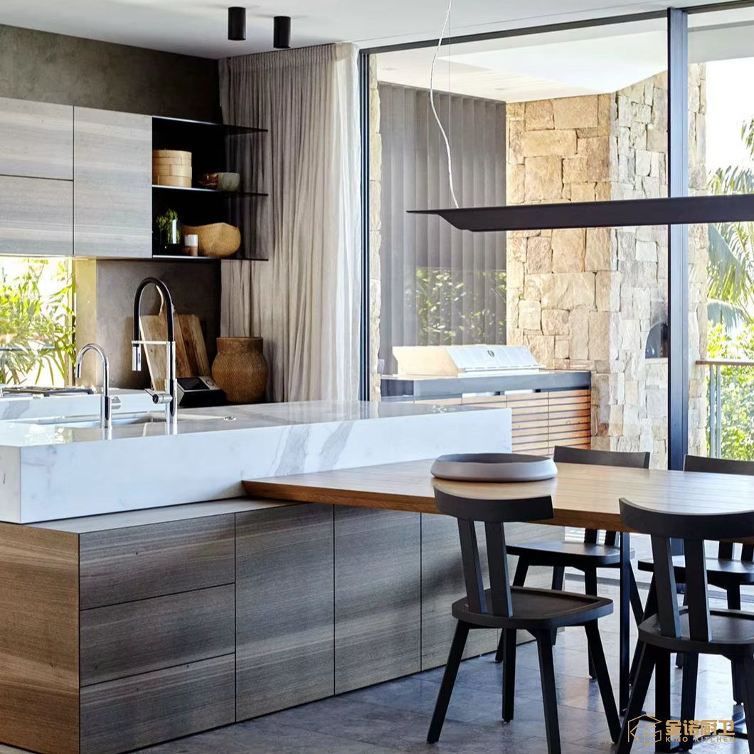 Compact Kitchen Cabinet Layout