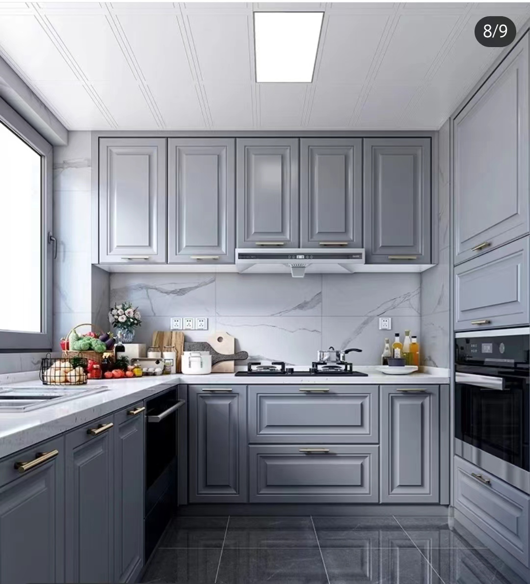 Tailor Made Stainless Kitchen Cabinetry