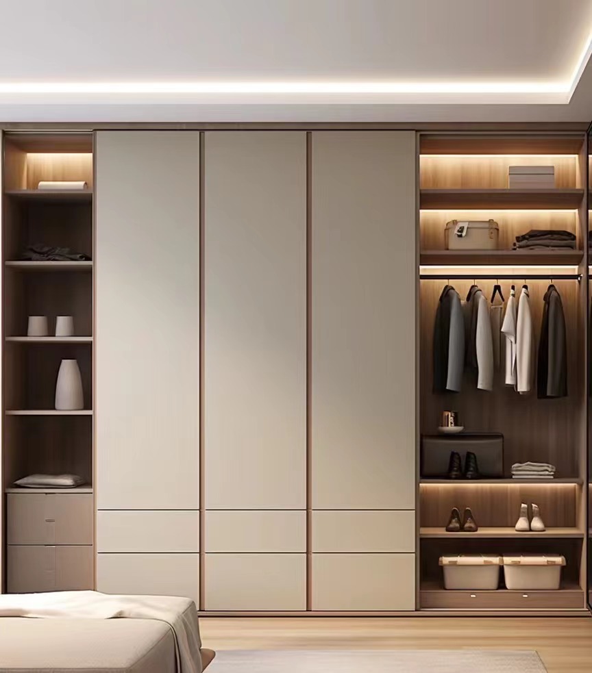 Custom Glass Wardrobe