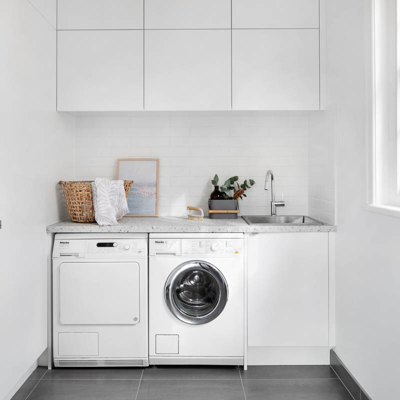 Stainless Steel Laundry Sink Cabinet with Washing 