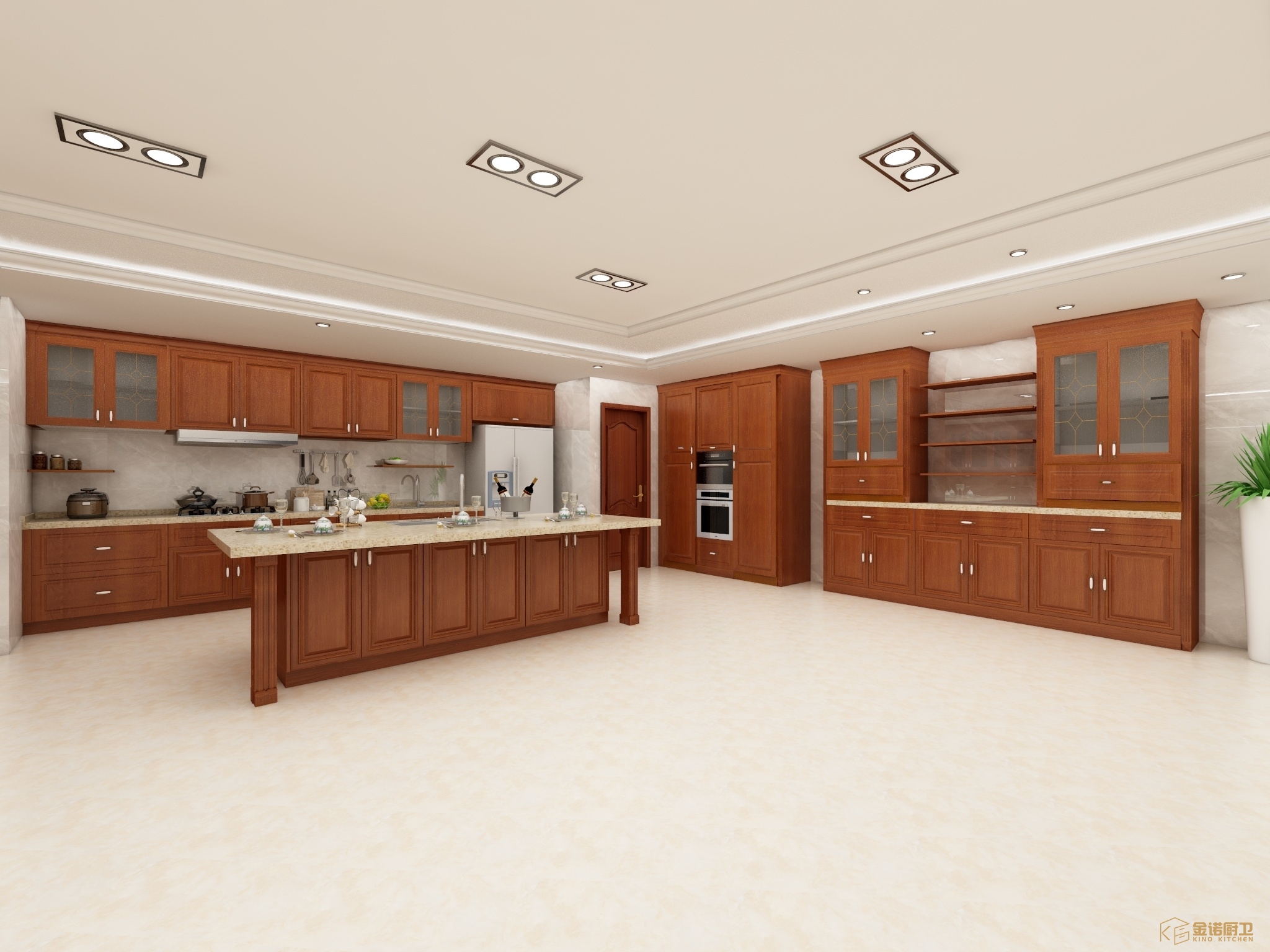Modern Apartment Kitchen Storage Optimization