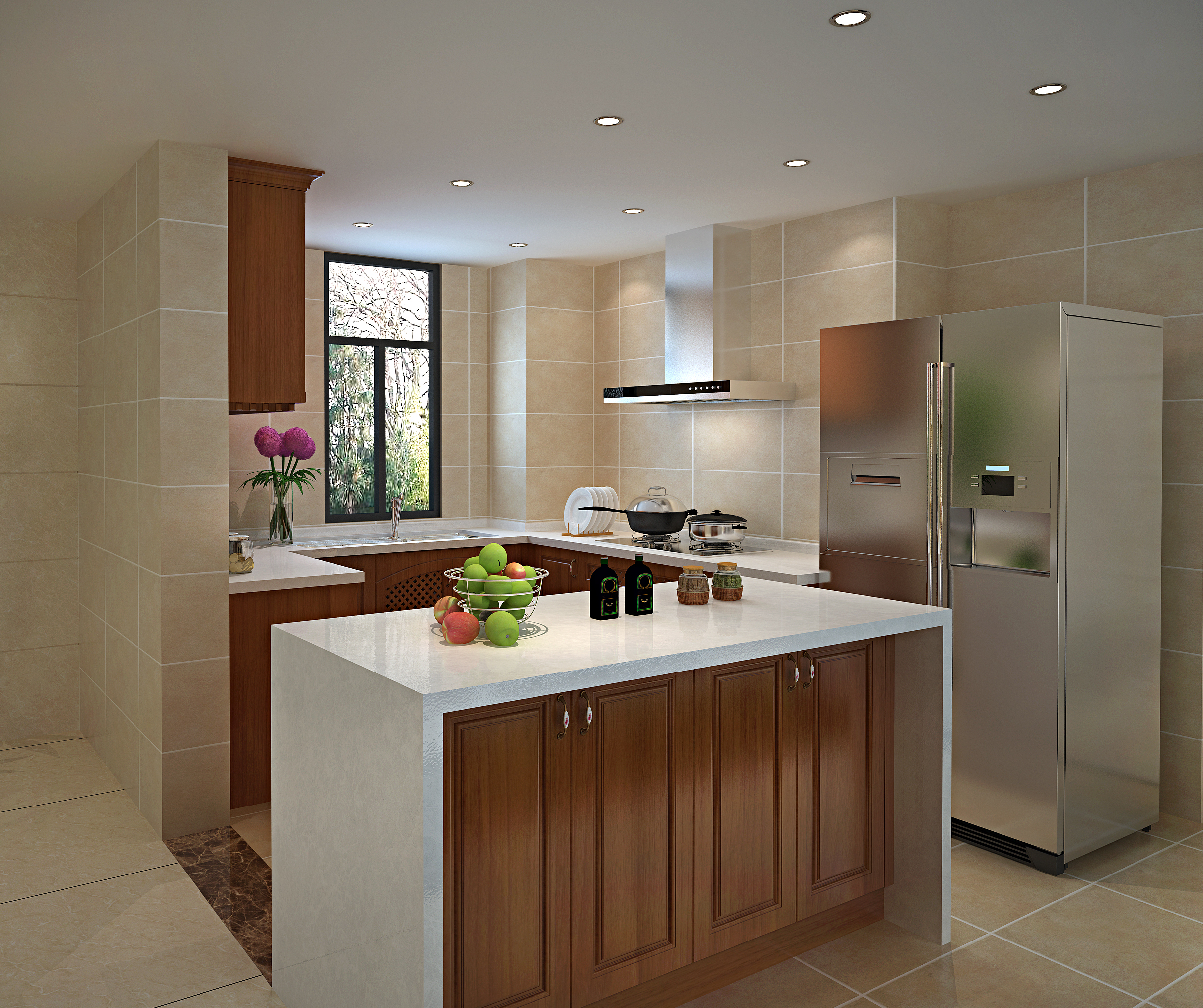 High End Minimalist Interior Kitchens