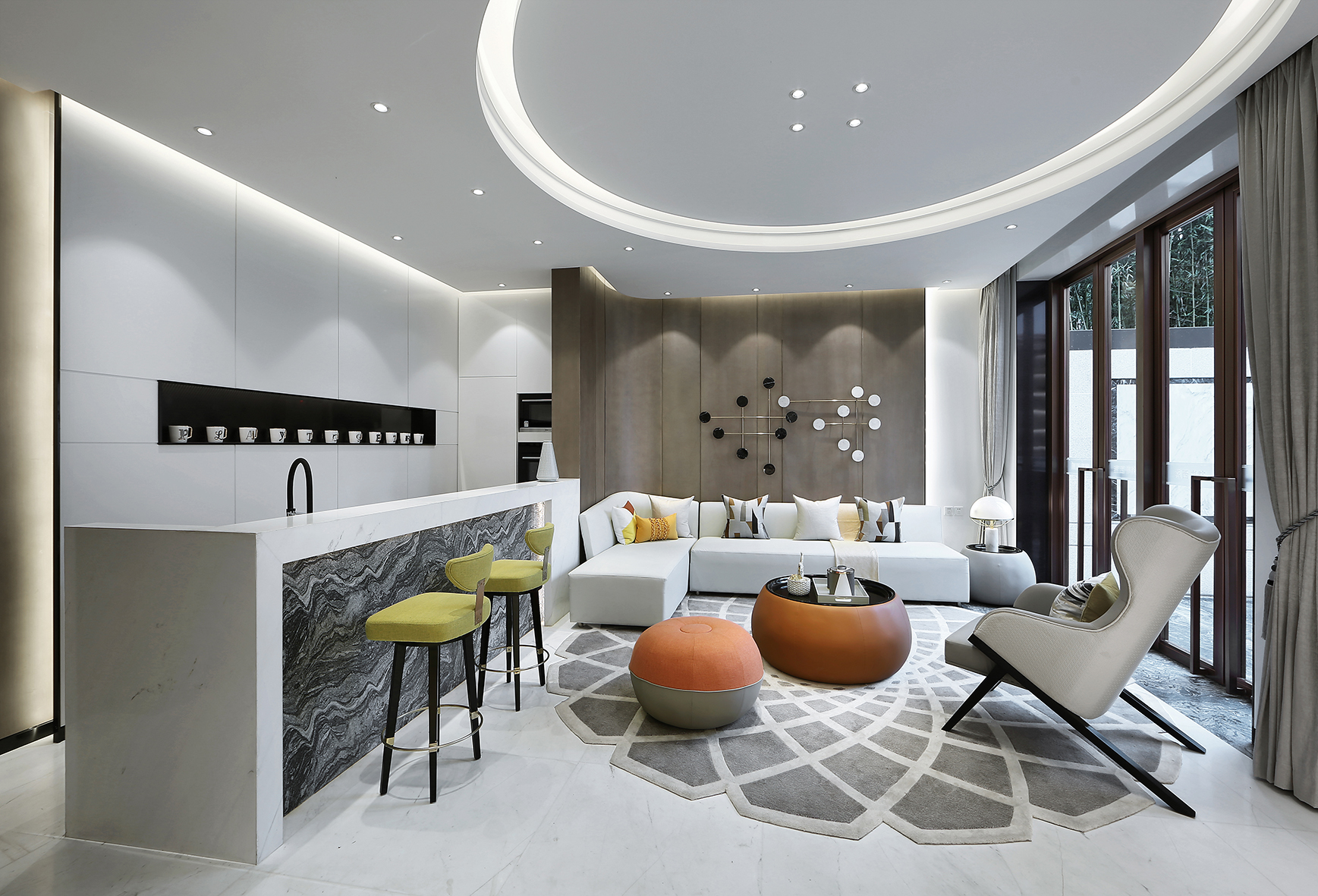 Custom Kitchen Furniture Cabinet Modern Style