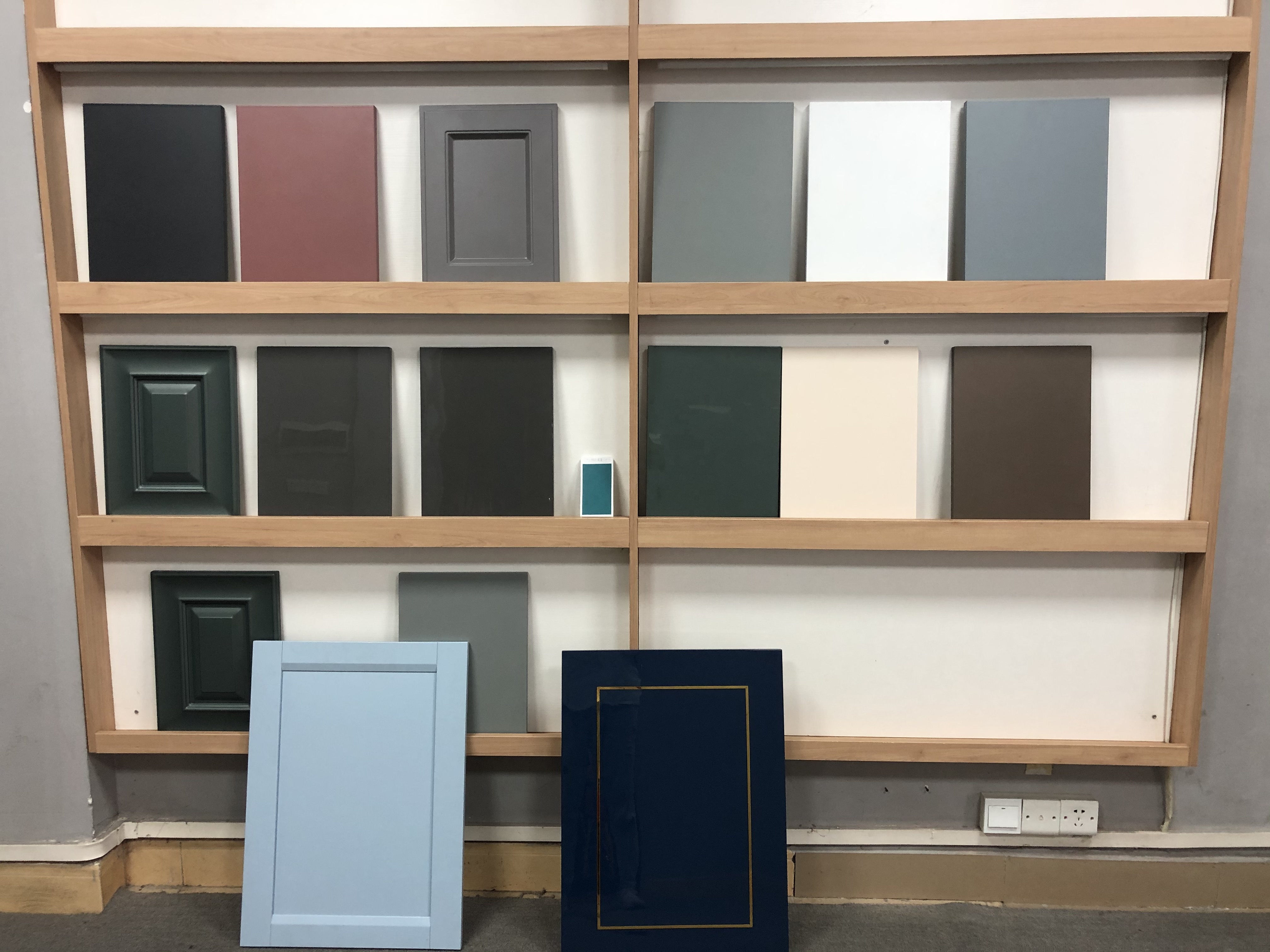 Kino Stainless Steel Kitchen Cabinet Door Panel Sample One Piece for Quality Checking