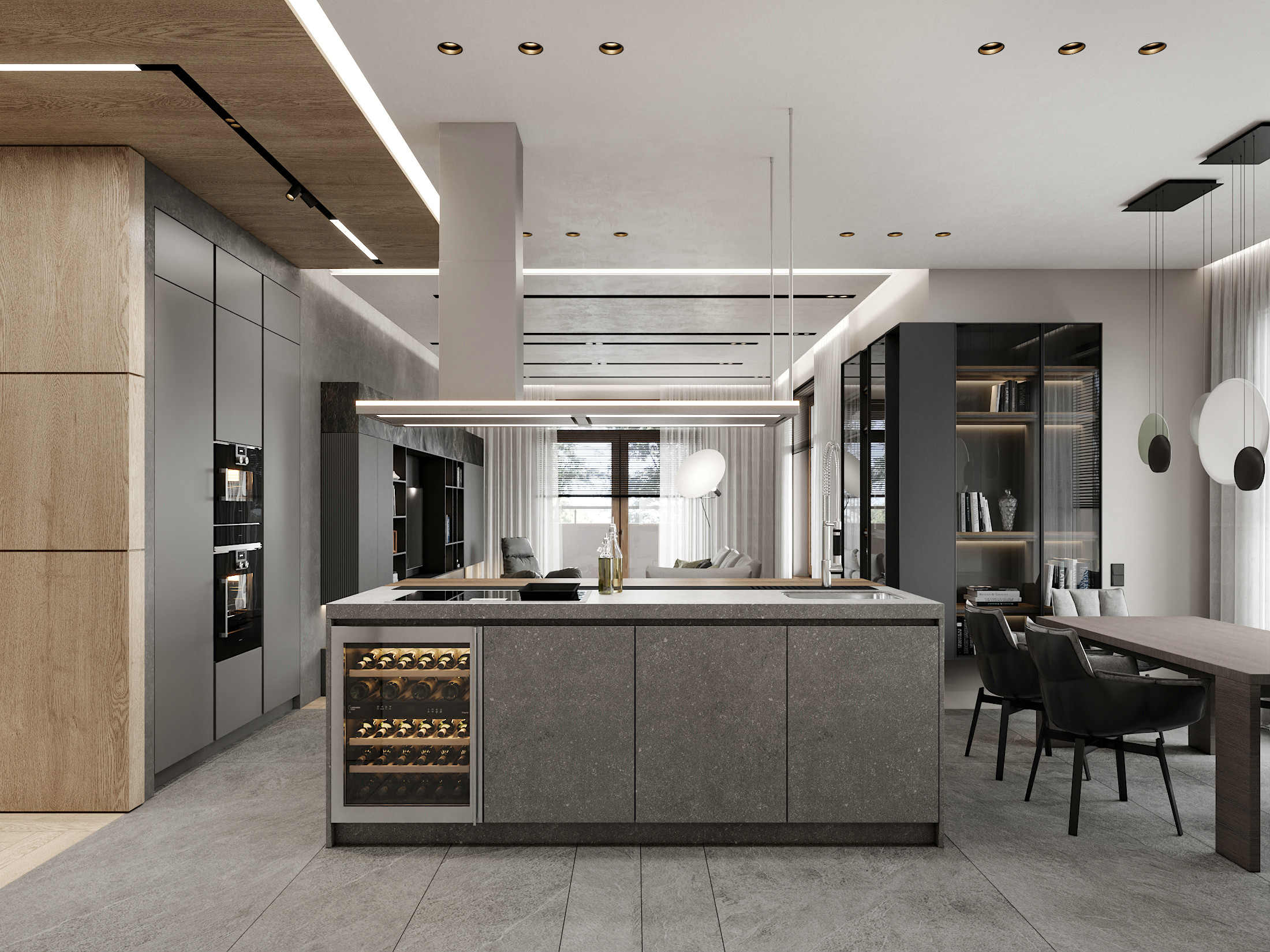 Latest Modern Kitchen Designs 2023 Custom Made American Modern Stainless Steel Kitchen Cabinets and Bathroom Cabinets