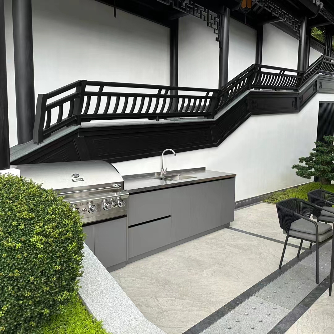 Bbq Island Outdoor Kitchen Grill Outdoor Garden Kitchen Set Kitchen BBQ Cabinets