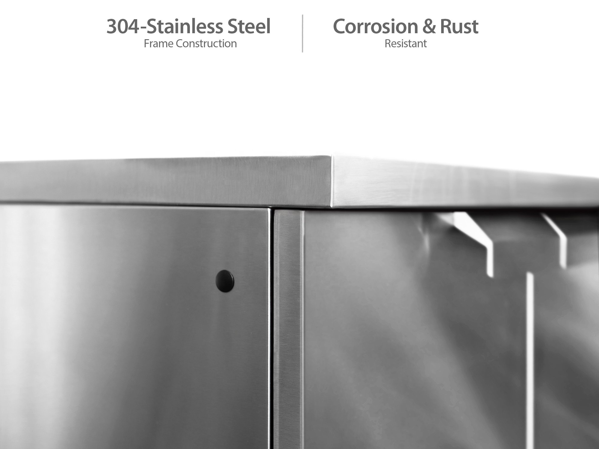 Kino Stainless Steel Outdoor Kitchen Cabinet BBQ Portable Kitchen Outdoor